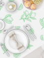 Скатерть полиэтиленовая прямоугольная 110х150см Лимоны Avikomp 2308