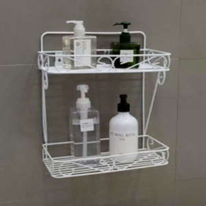 Полка прямая металлическая 2 яруса 36х30см Радужный Дом РД25377