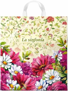 Пакет подарочный ПВД петлевой 38х42см 40мкм Симфония ПР3842СИМФ