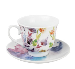 Набор чайный фарфоровый 12 предметов 240мл, в п/у Фокус 12-19905