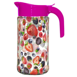 Кувшин стеклянный 1,5 л с крышкой Маяк Сладкий вкус 107-030