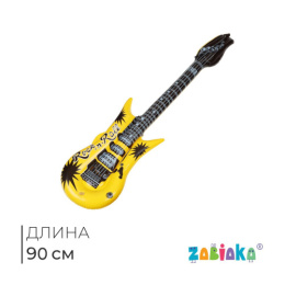 Игрушка надувная ПВХ Гитара 90см, цвет в ассортименте Zabiaka 129939