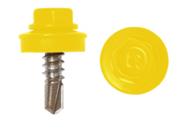 Саморез кровельный 4,8х70 RAL 1018 (желтый) Daxmer 277-101870