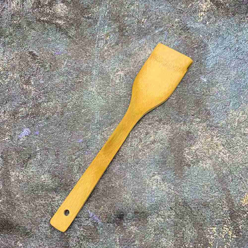 Лопатка деревянная бамбук 35см прямая Радужный Дом РД76699