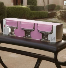 Набор креманок стеклянных Iceville (Айсвиль) 3шт. 110мм/280мл h-89мм Pasabahce Бор 41116