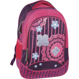 Рюкзак Attomex подростковый Flower Power, 1 отделение, розовый 7032543