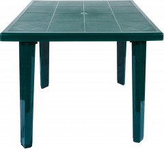 Стол пластиковый квадратный 78х78см Оливия зеленый Ар-Пласт 140041