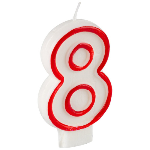 Свеча-цифра 8 Волшебная страна 312524