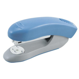 Степлер №24  20 листов Devente Neon, голубой 4142338