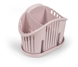 Сушилка для столовых приборов пластиковая 3 секции, цвет в ассортименте Martika С56