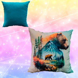 Подушка 40х40см габардин, поплин Алтай ДомВелл 