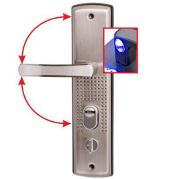 Ручка на планке для китайских дверей Аллюр PH-A222-1 автомат правая с подсветкой Аллюр 26406