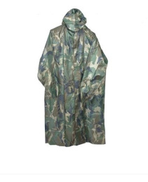 Плащ - дождевик на кнопках ПВХ прочный, карманы, размер XL, 2XL МК40/96707