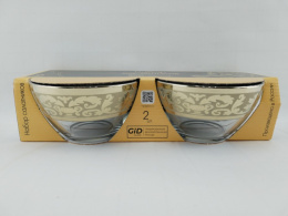 Набор салатников стеклянных 2шт. 110мм/250мл Альберо, в п/у Gid Glass GN1322/02