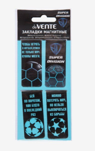 Закладка магнитная Devente Super Division, минимум-4шт. 8065509
