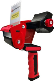 Диспенсер для скотча 75мм Lamark, красный 128/160538 2-RD