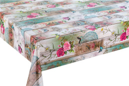 Клеенка столовая на нетканой основе 1,37х20м Grace D8919