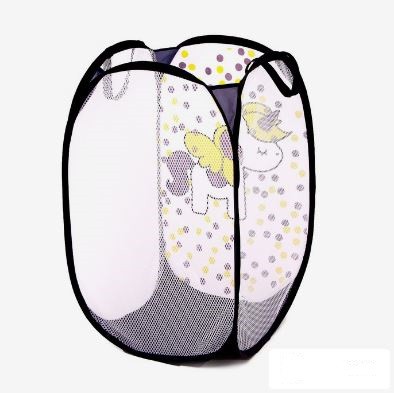 Корзина для игрушек текстильная 330х330х520мм Единорог 2823106