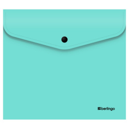 Папка с кнопкой А5+ 0.20 Berlingo Instinct мятный EFD_05520