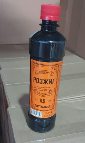 Жидкость для розжига 0,5л Зажигай