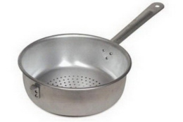 Дуршлаг алюминиевый металлическая ручка d-20см Калитва 19020
