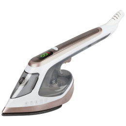 Утюг-отпариватель 1800Вт, тефлоновая подошва, LE-1809, белый с золотистым Leonord 108268