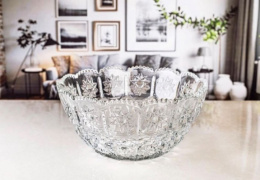 Салатник стеклянный Fujin 230мм/2,44л, в п/у Kaveh 7378