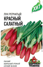 Лук репчатый Красный салатный 0,5г цветной пакет серия Хит Гавриш