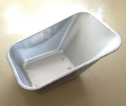 Корыто для тачки строительной оцинкованное, 110л, толщина металла 0,8мм