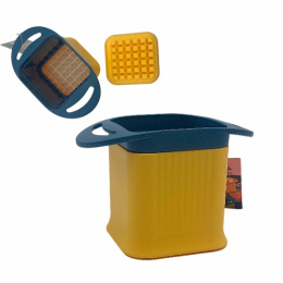 Овощерезка-измельчитель из нержавеющей стали, пластиковый корпус Радужный Дом РД86254