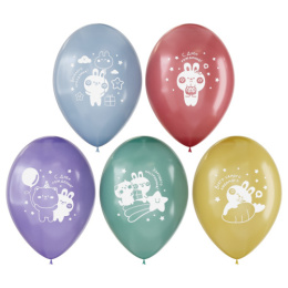 Шар пастель 30см Meshu Happy Day ассорти MS_63392