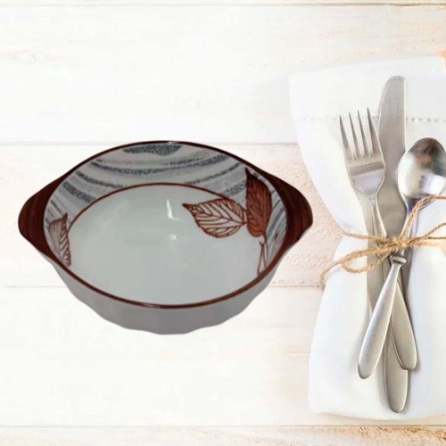 Салатник керамический 120мм с узором Радужный Дом РД23014