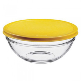 Набор салатников стеклянных Chefs 2шт. с крышками 200мм, в п/у Pasabahce Бор 53573К