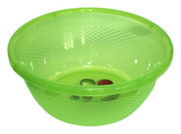 Таз пластиковый круглый 13л Медовый, цвета в ассортименте Ар-Пласт 03035