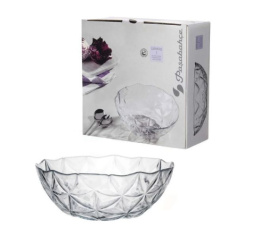 Салатник стеклянный Estrella 240мм/2,5л, в п/у Pasabahce Бор 10553