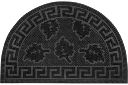 Коврик придверный резиновый Pin Mat полукруглый 40х60см Этно ComeForte PM-112