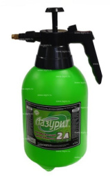 Опрыскиватель помповый пластиковый  2,0л Лазурит Инструм-Агро 011474