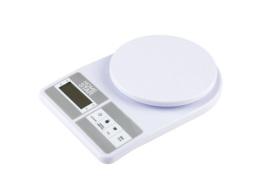 Весы кухонные электронные до 10кг HS-3012, пластиковые, белый HomeStar 104931