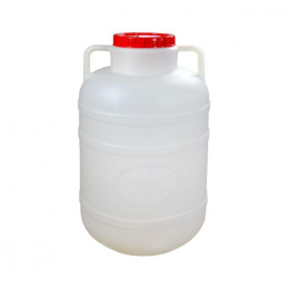 Фляга  40л пластиковая пищевая, горловина d-32см Альтернатива М046