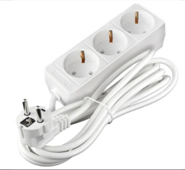 Удлинитель 3 розетки  7м 10А с заземлением, ПВС 3 х 0,75, 2200Вт Союз 481S-9307