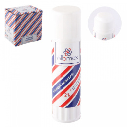 Клей-карандаш 21г Attomex, ПВА основа, в картонном дисплее 4042032