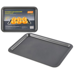 Противень из углеродистой стали с антиприг. покрытием 38х26,7х1,6см Mallony BS-001S/191301