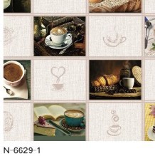 Клеенка столовая на нетканой основе 1,37х25м Grace N-6629-1