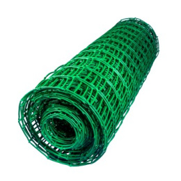 Решетка садовая (сетка) пластиковая, размер рулона 1,0х20м, ячейка квадрат 90х90мм Агросетка-Юг