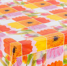 Клеенка столовая на нетканой основе 1,37х20м Grace D8931