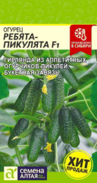 Огурец Ребята-Пикулята F1 5шт. цветной пакет Семена Алтая