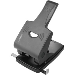 Дырокол  65 листов Devente Stripe, пластиковый, с линейкой, в картон. коробке 4020501