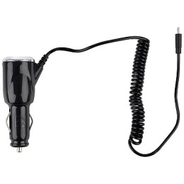 Зарядное устройство автомобильное 1 USB разъем 1,0А, черный Energy ET-18A/100285