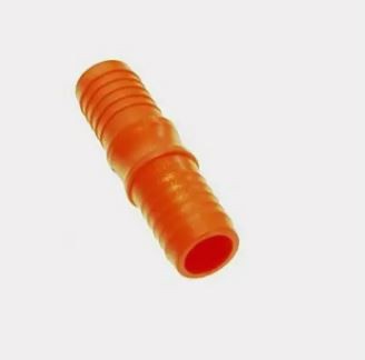 Соединитель 1" под хомут, оранжевый 78