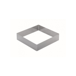 Форма для салата, выпечки металлическая Квадрат 25х25х6см Радужный Дом РД 52025